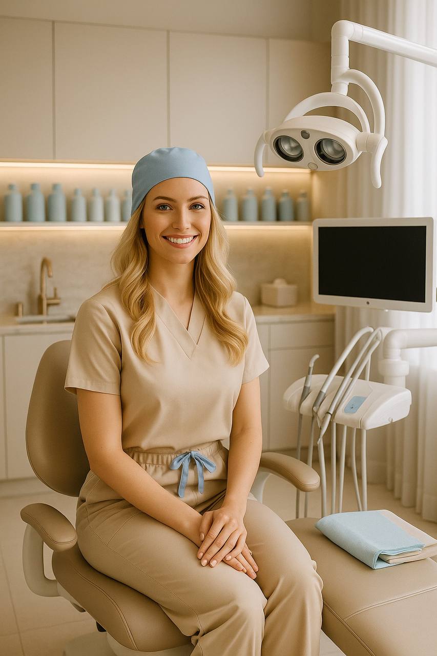 Clinic interior design aligned with brand identity by Absolute Creative