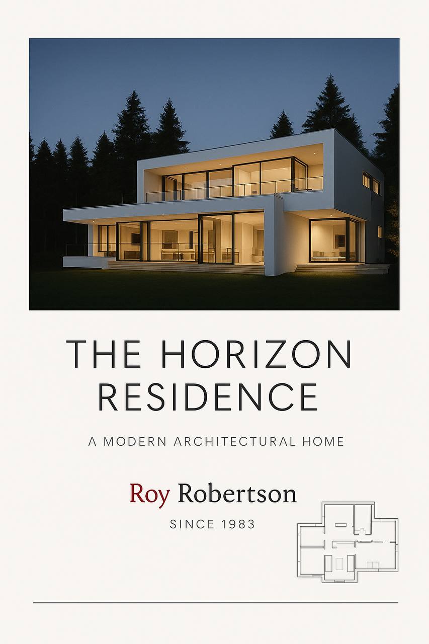Horizon Residence page 1 editorial spread.