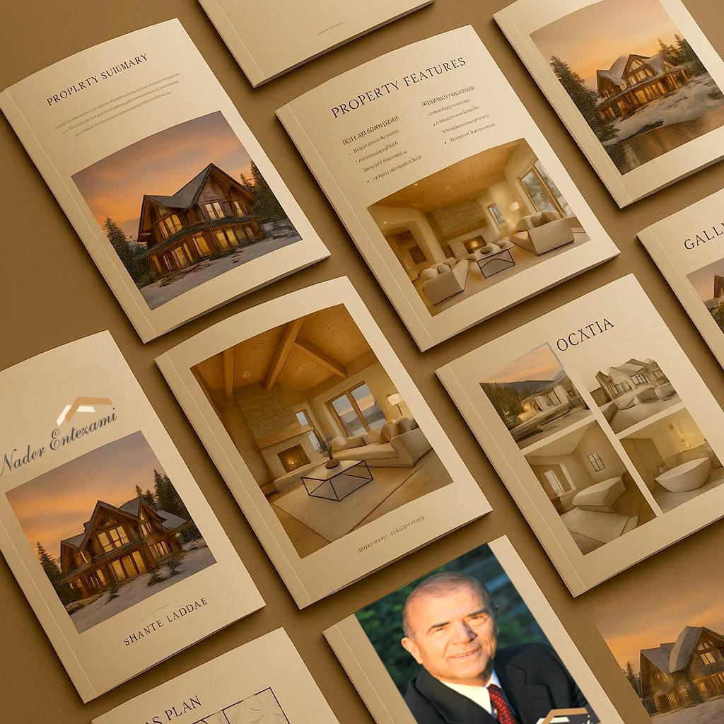 Nader Entezami realtor branding identity photography and marketing applications