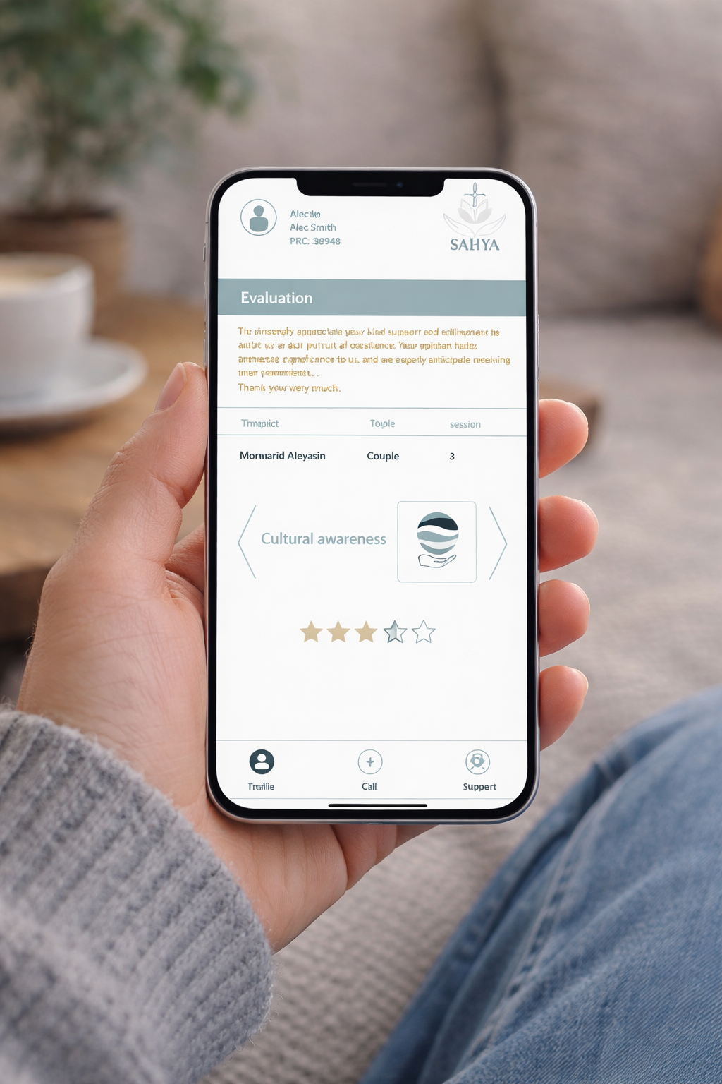 Evaluation and rating system for SAHYA